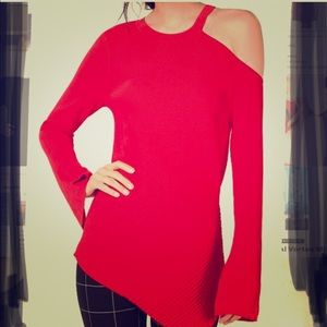 INC International Concepts Asymmetrical Sweater